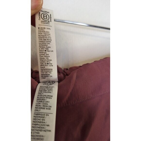 NWT ATHLETA Calm Cool Shorts Rose Women's Sz XL Yoga Gym Wear Workout Athleisure - Picture 7 of 7